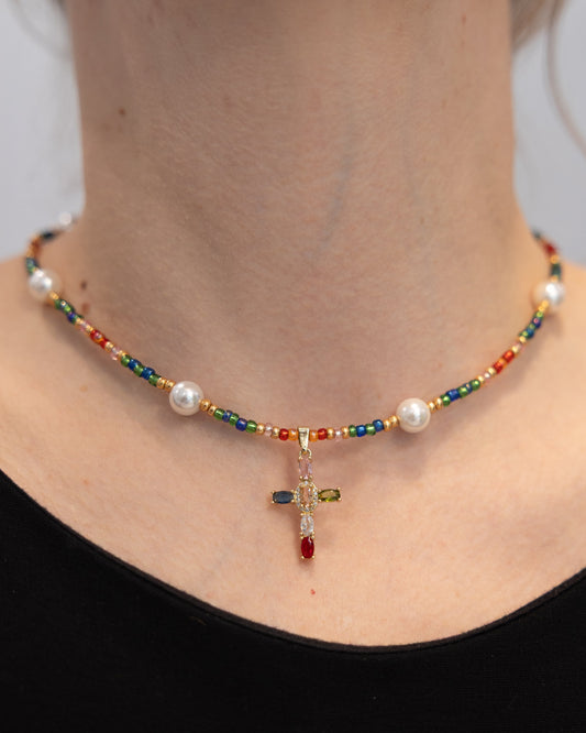 Multicolor Cross - Noah's Arch