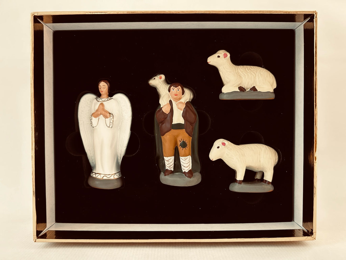 The Angel, a Shepherd, and two Sheep