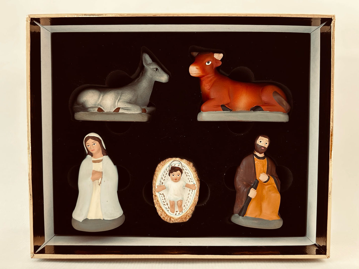 Jesus, Mary, Joseph, the Ox, and the Donkey